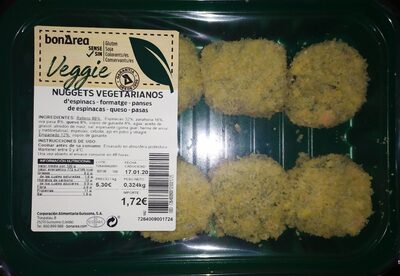 Nuggets vegetarianos - 00726400900120001725