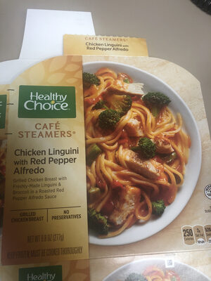 HEALTHY CHOICE Cafe Steamers Chicken Linguini Alfredo, 9.8 OZ - 0072655001039