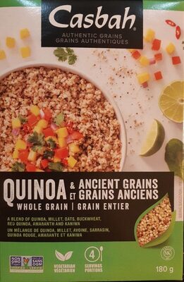 Quinoa et grains anciens - 0072934801039