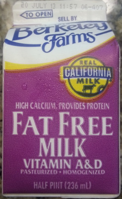 Fat Free Milk - 0072935053000