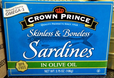 Skinless & Boneless Sardines in Olive Oil - 0073230000331