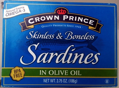Skinless & Boneless Sardines - 0073230100338
