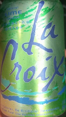La Croix Sparkling Water Natural Lime Flavored - 0073360237515
