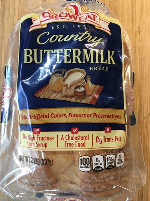 Buttermilk bread, buttermilk - 0073410025406