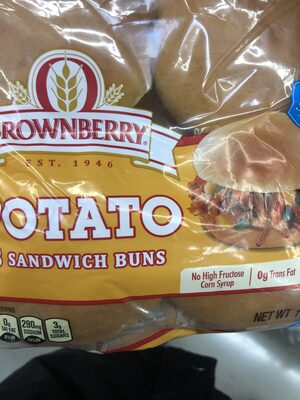 Potato sandwich buns - 0073410955826
