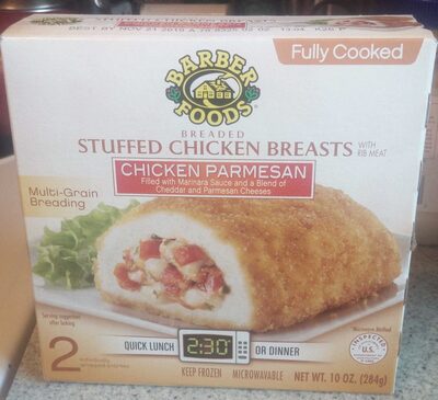 Breaded stuffed chicken breasts with rib meat - 0073461000728