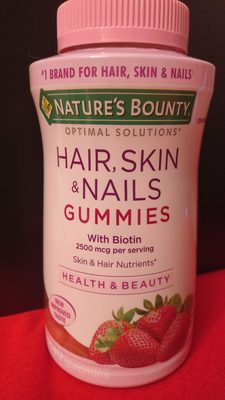 Hair, skin & nails Gummies - 0074312591082