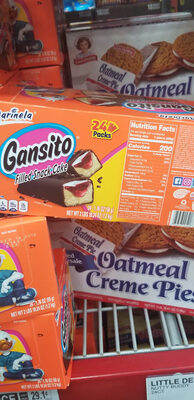 Marinela, gansito, 24 filled snack cakes - 0074323095906