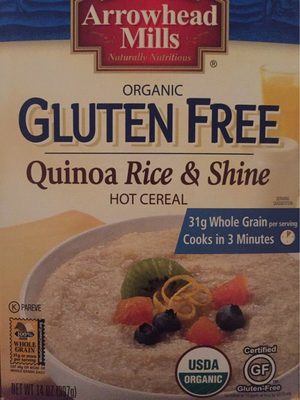 Quinoa Rice & Shine Hot Cereal - 0074333374305