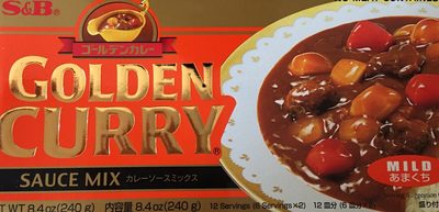 S&b, golden curry, sauce mix - 0074880030327