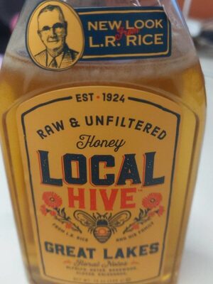 Great lakes raw & unfiltered honey - 0075002414124