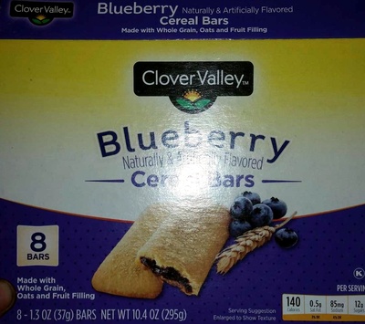 Blueberry Cereal bars - 0075436703580