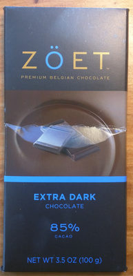 85% cacao extra dark chocolate - 0075450122848