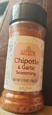 chipotle & garlic seasoning - 0076114361085