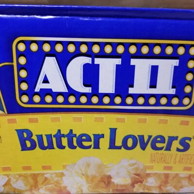 ACT II Butter Lovers Popcorn, 5.159 LB - 0076150017861