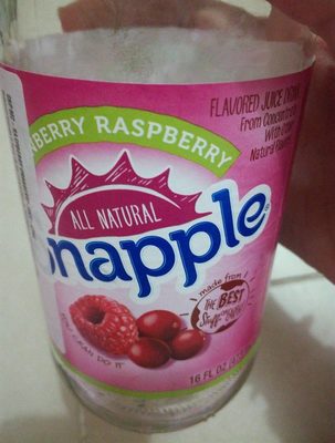 Snapple Cranberry Raspberry - 0076183168189