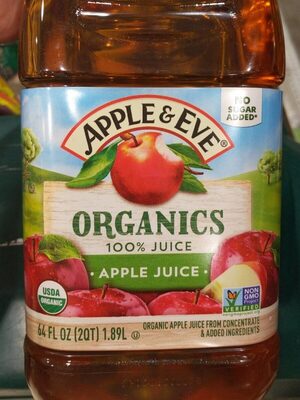 Apple & Eve Organics 100% Apple Juice - 0076301752498