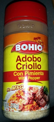 Adobo Criollo with Pepper - 0076398010129