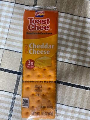 Real cheddar cheese crackers - 0076410903873