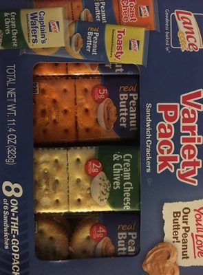 Lance Cracker Sandwiches Variety Pack - 0076410904337