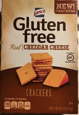 Crackers, real cheddar cheese - 0076410904429
