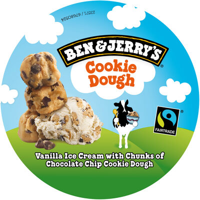 Ben & Jerry's Glace Cookie Dough Vanille 500 ml - 0076840600021