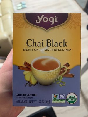 yogi tea Chai Black - 0076950415317