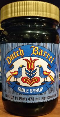Dutch barrel table syrup - 0077391160026