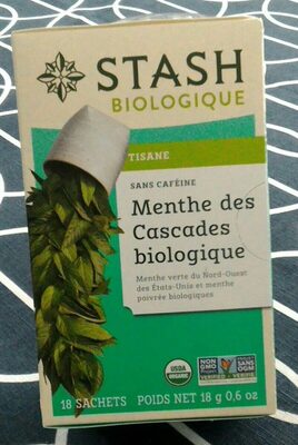 Menthe des cascades biologiques - 0077652082869