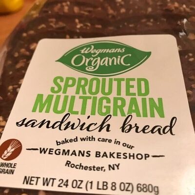 Sprouted multigrain sandwich bread - 0077890413173