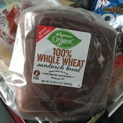 100% wheat bread - 0077890413203