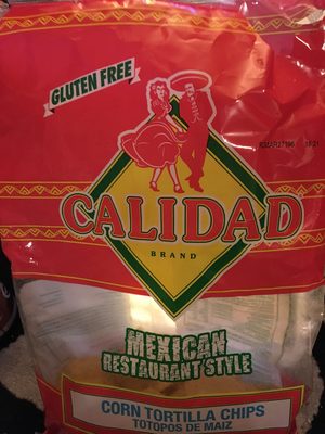 Mexican restaurant style corn tortilla chips - 0077948246609