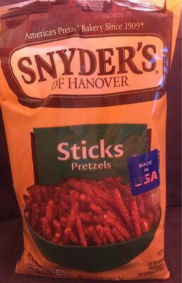 Snyder's of hanover, pretzel sticks - 0077975034095