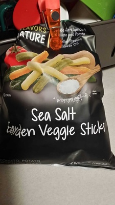 Eatsmart snacks, sea salt garden veggie sticks - 0077975086940