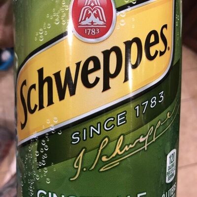 Schweppes, ginger ale - 0078000206463