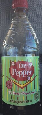 Dr Pepper - The Friendly Pepper Upper - 0078000808285