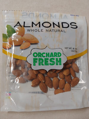 Whole natural almonds - 0078264049080