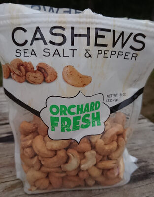 Hines, Orchard Fresh Cashews, Sea Salt & Pepper - 0078264099085
