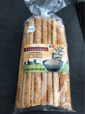 Grissini Breadsticks With Sesame - 0078548293062