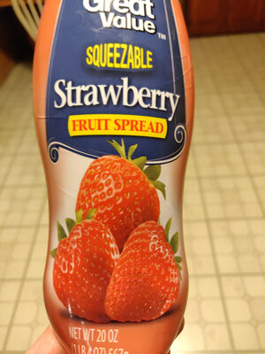 Squeezable strawberry spread - 0078742012391