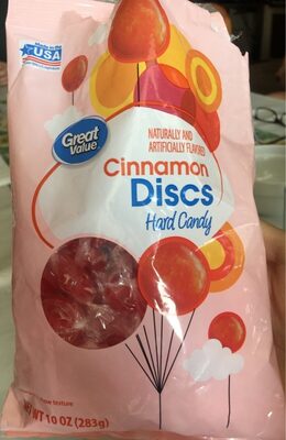 Cinnamon Discs Hard Candy - 0078742014944