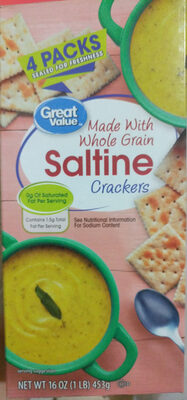Saltine Crackers With Whole Grain - 0078742046976