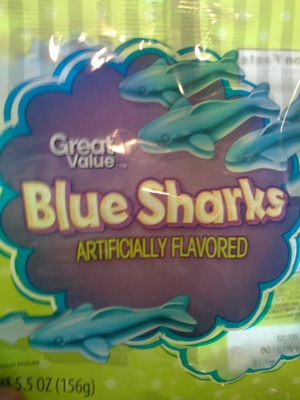 Blue sharks candy - 0078742050805