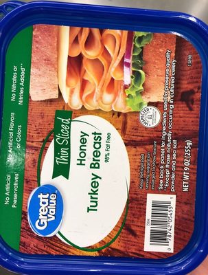 Thin sliced turkey breast - 0078742054551