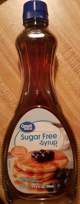Great value, sugar free syrup - 0078742061535