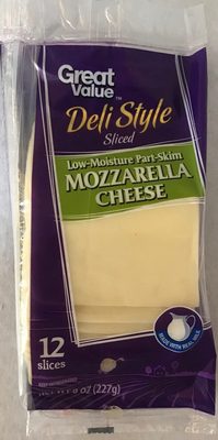 Deli style sliced mozzarella cheese - 0078742065915