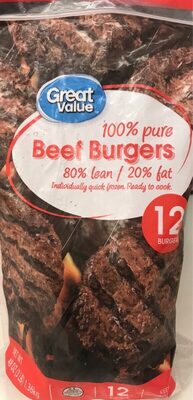 Beef burgers - 0078742074924