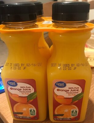 Orange juice - 0078742075297