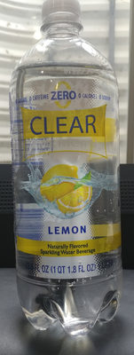 Lemon flavored sparkling water beverage, lemon - 0078742088945