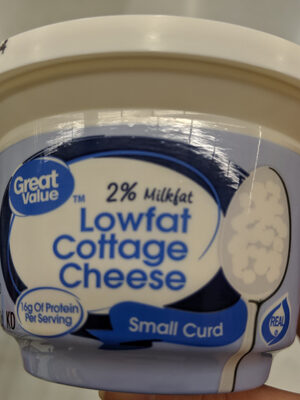 Great value, cottage cheese - 0078742099675